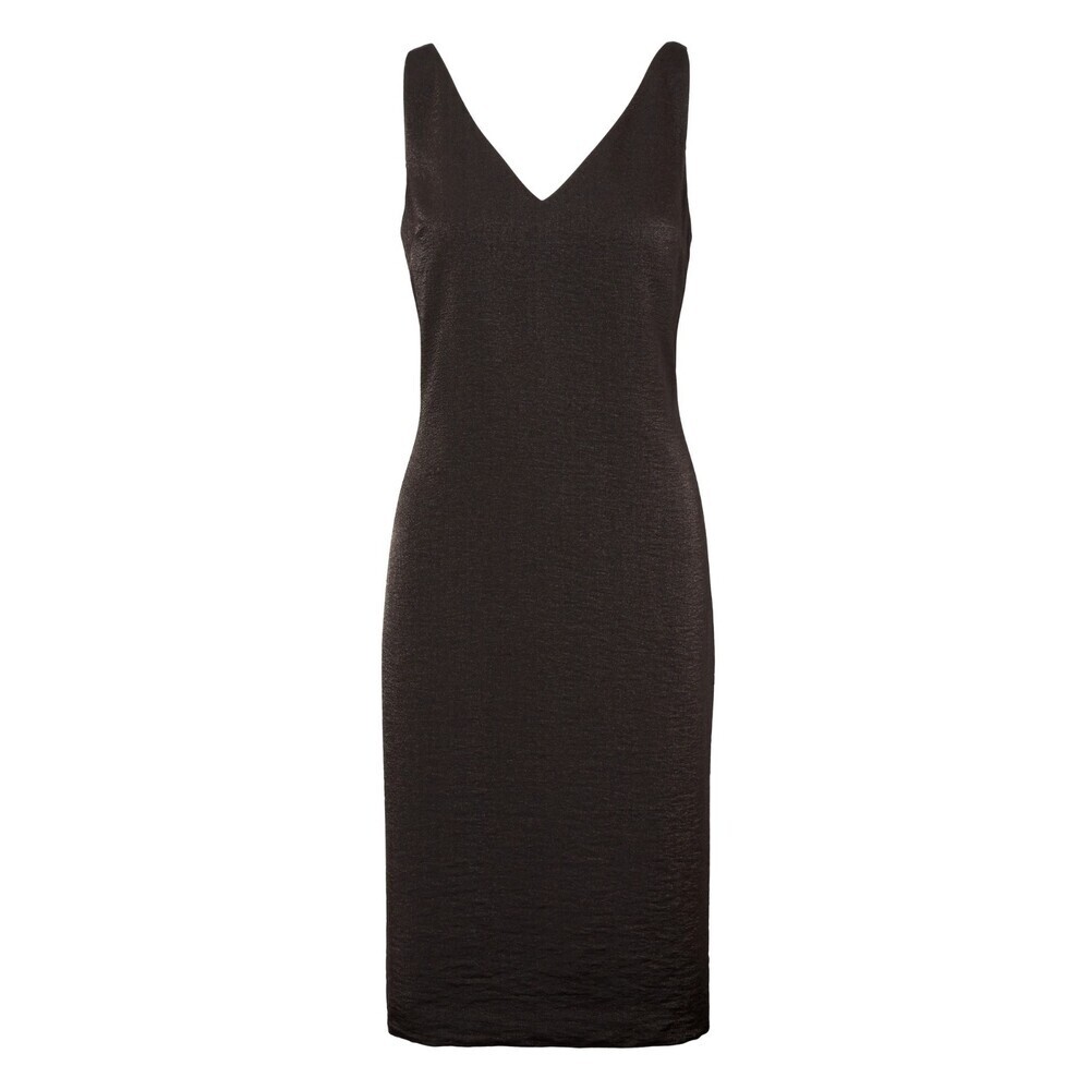 Banana Republic Black Gold Metallic Shimmer Sleeveless Dress (NWT)